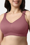 Amante Padded Non Wired Full Coverage Super Support Bra - Mesa Rose — thumbnail 4